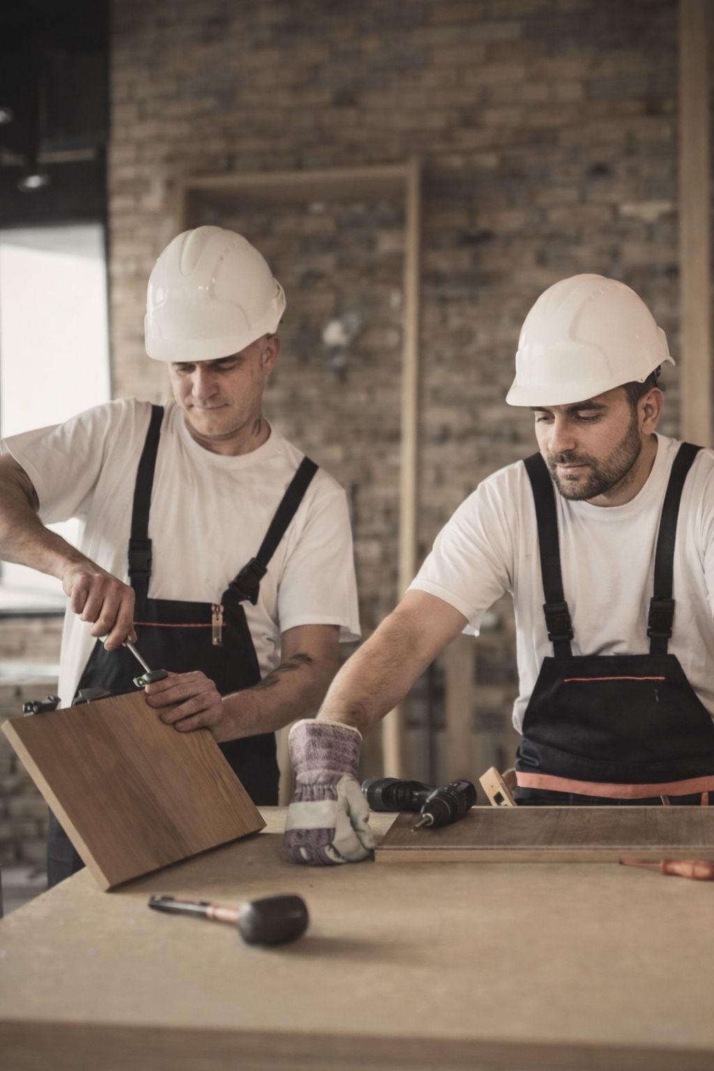 Construction workers